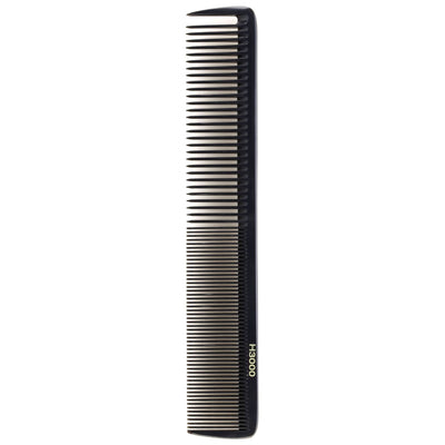 8 1/2" & 7 1/4" Ionic Ceramic Carbon Cutting & Styling Comb | H3000 Black/Gray/Pink