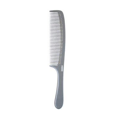 8" Long Ionic Ceramic Carbon Comb Out | H3000 Black/Gray/Pink