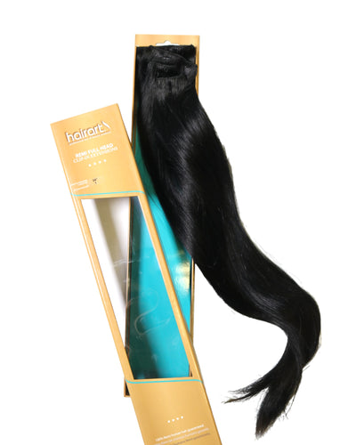 Straight - Hairart Clip-In  Extensions: 24"