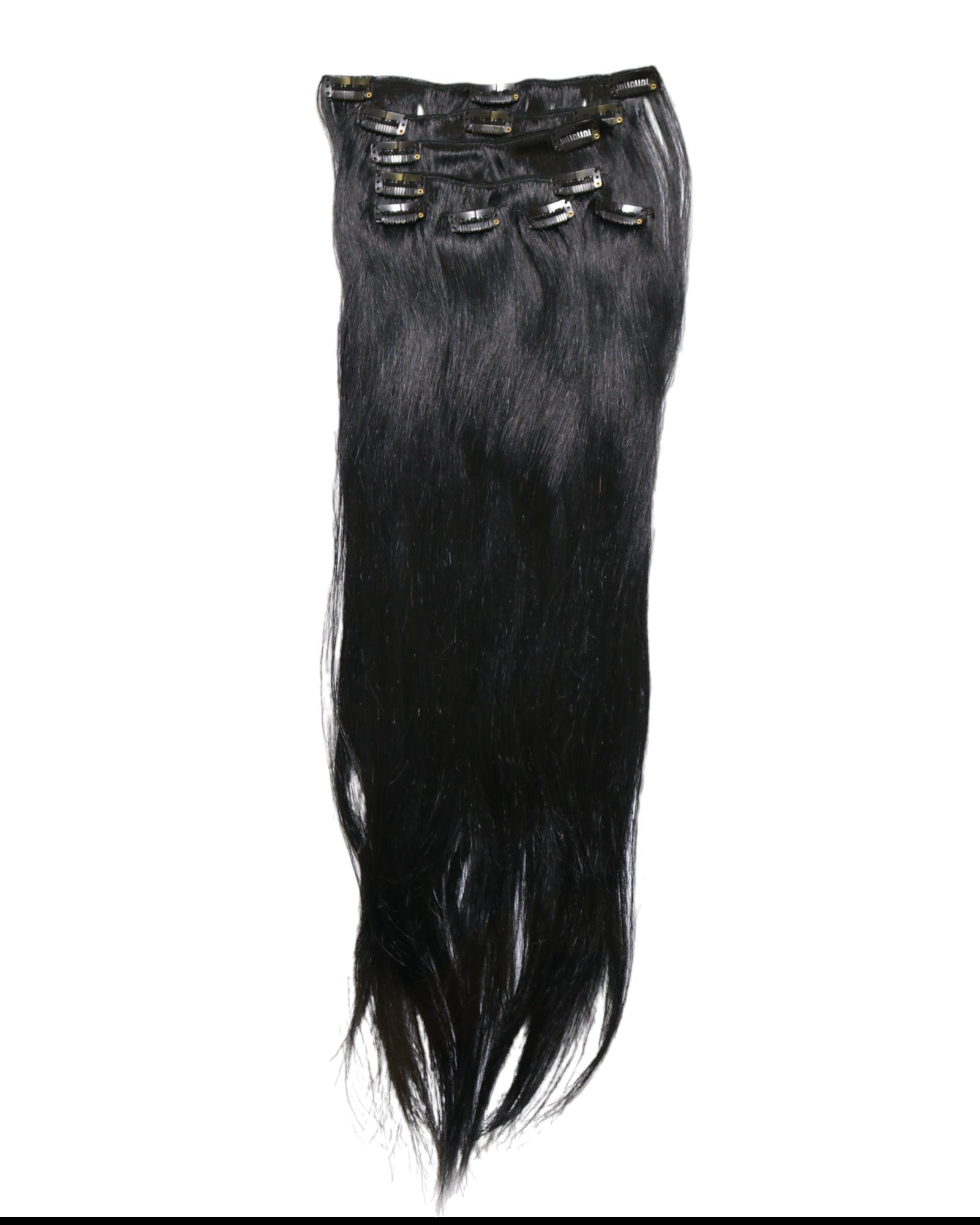 Straight - Hairart Clip-In  Extensions: 24"