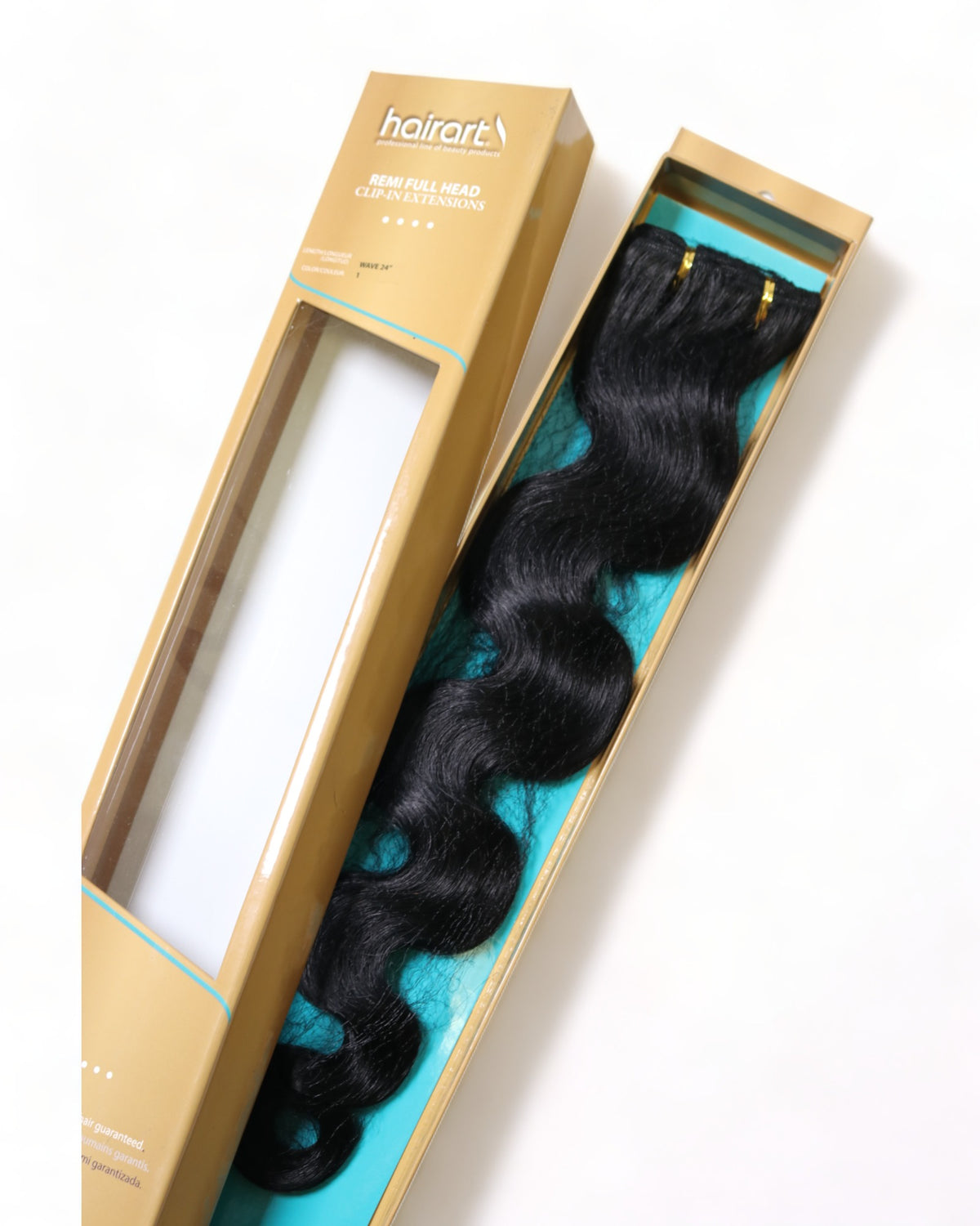 Wavy  - Hairart Clip-In  Extensions: 24"