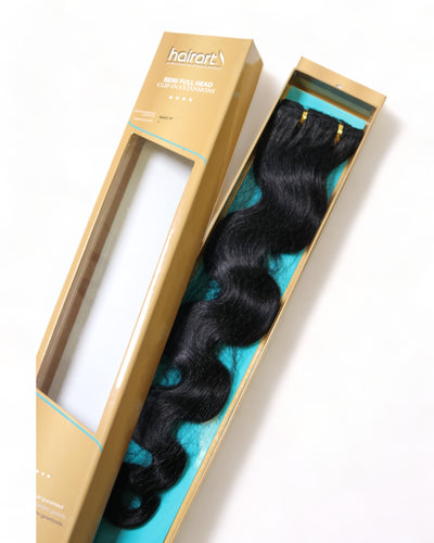 Wavy  - Hairart Clip-In  Extensions: 24"