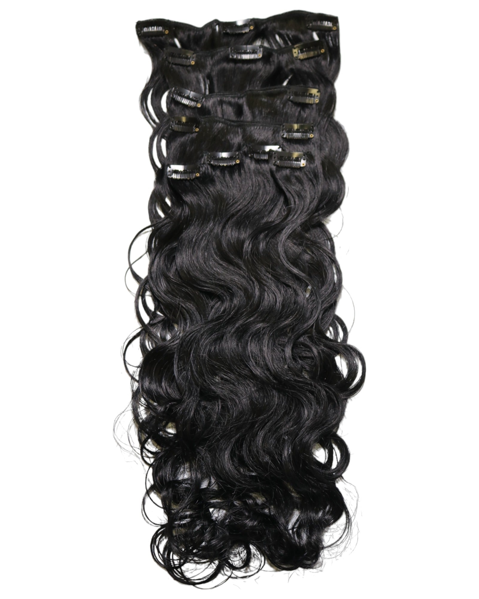 Wavy  - Hairart Clip-In  Extensions: 24"