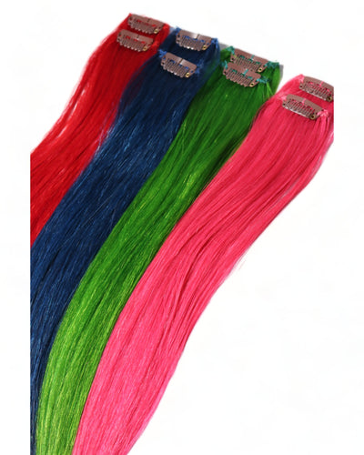 Clip-in 100% Human Hair Extensions 16" - 2 Pieces | Color