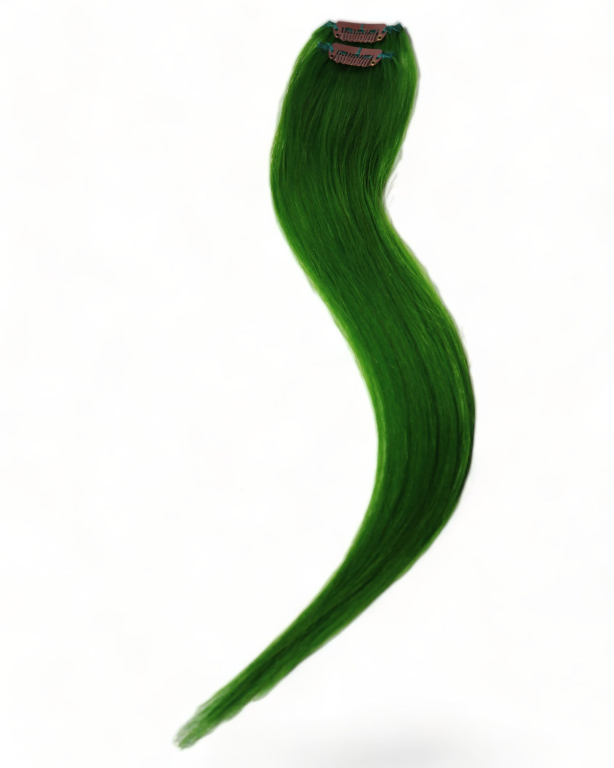 Clip-in 100% Human Hair Extensions: 2 pc. 16"