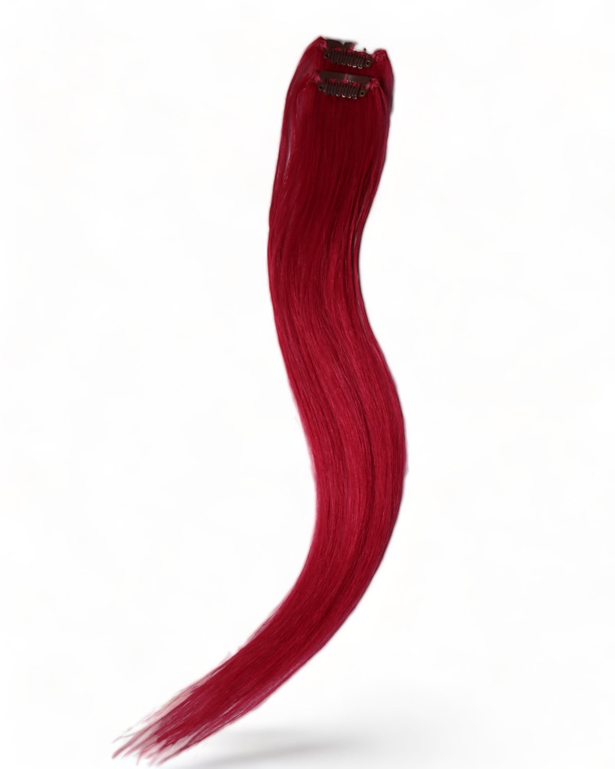 Clip-in 100% Human Hair Extensions: 2 pc. 16"