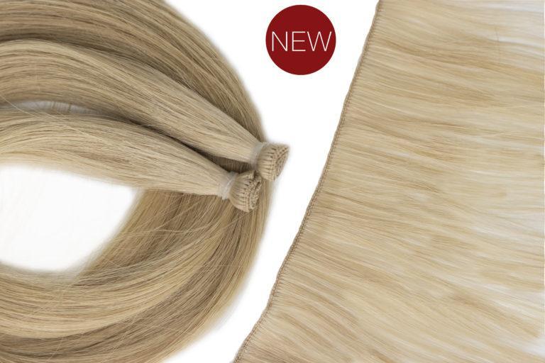 Invisi-Tab Hand-Tied Weft Extensions: Fine Quality Remy Hair 18 inches HairArt Int'l Inc.