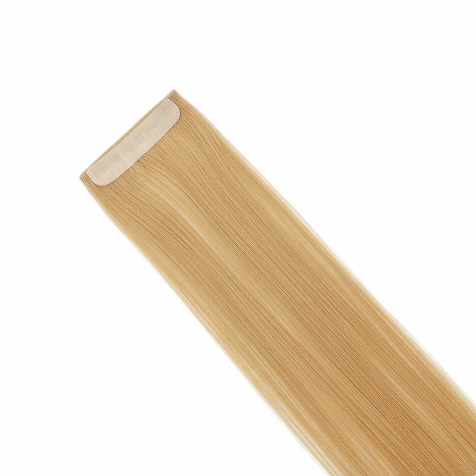 Invisi-Tab Tape-In Topper Hair Extensions: Fine Quality Remy Hair 20-22 inches