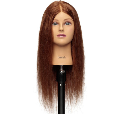 Isabella: [100% Human Hair Mannequin] Long Hair Training Head HairArt Int'l Inc.
