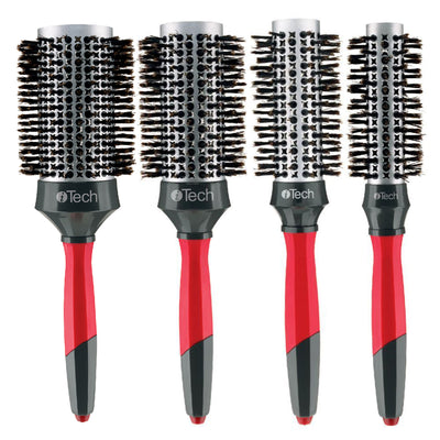 Boar Bristle W/ Magnetic Therapy Handle