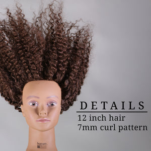 Jamilah- 100% Human Hair tight curl 7MM