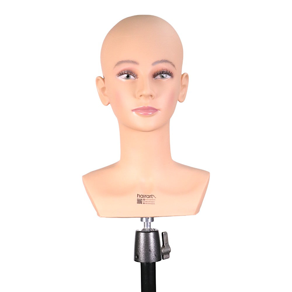HairArt Julia – Bald Training Mannequin Head