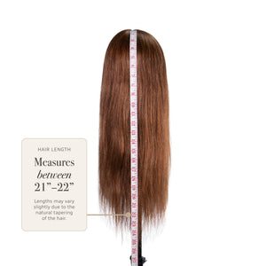 Linda [100% Human Hair Mannequin] Long Hair Training Head