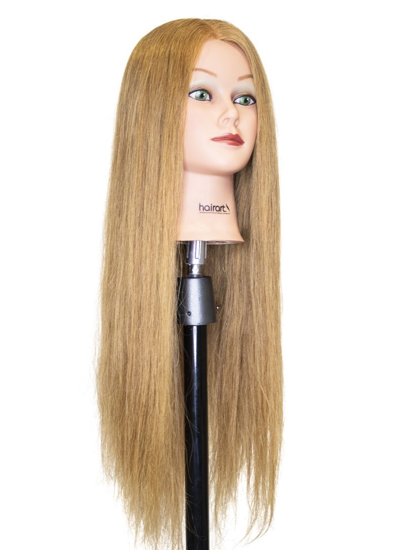 Lynn [100% Human Hair Mannequin] Long Hair Training Head HairArt Int'l Inc.