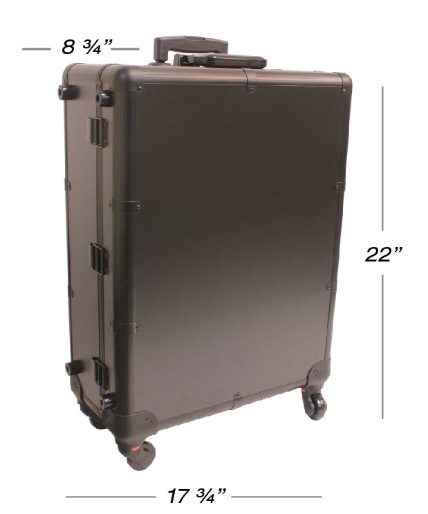 Make-Up Lighted Vanity Case: Black HairArt Int'l Inc.
