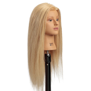 Nico 24 inch Blonde for Up Dos [100% Human Hair Mannequin] HairArt Int'l Inc.