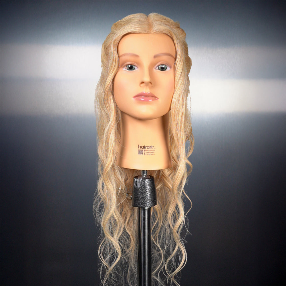 Nico 24 inch Blonde for Up Dos [100% Human Hair Mannequin]
