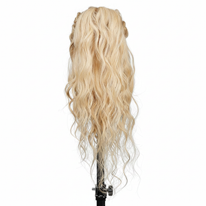 Nico 24 inch Blonde for Up Dos [100% Human Hair Mannequin]