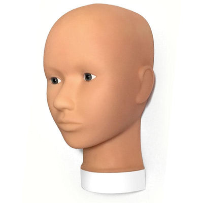 Practice Mannequin Flat Head - Open Eyes HairArt Int'l Inc.