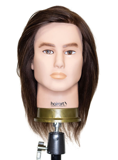 Steve [100% European Hair Mannequin] HairArt Int'l Inc.