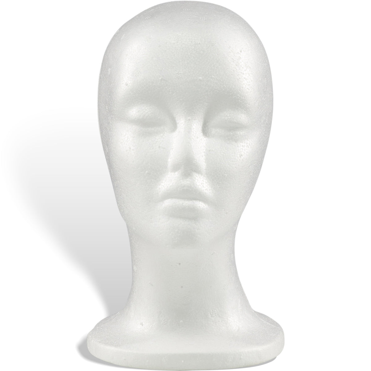 Styrofoam Display Wig Stand - Short Neck HairArt Int'l Inc.
