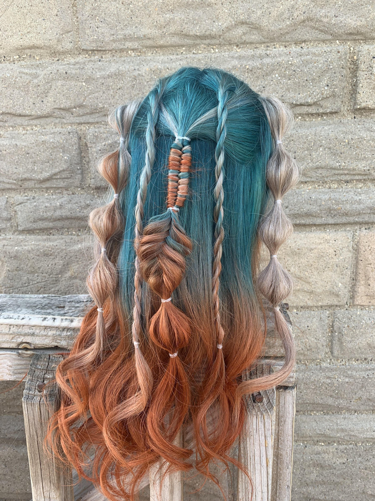 Tessa [100% Human Hair Mannequin] Long Hair Training Head HairArt Int'l Inc.