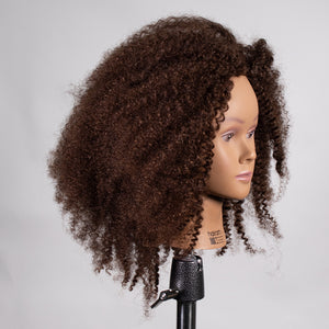 Zara- 100% Human hair tight curl 3MM- 12 inch hair