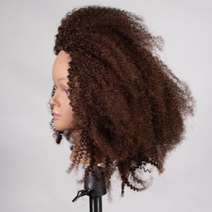 Zara- 100% Human hair tight curl 3MM- 12 inch hair