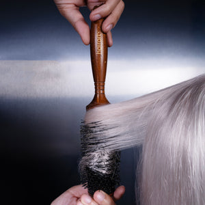 100% Beech Wood Handle Hair Brush