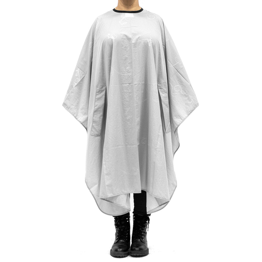 Baroque Cape For Cutting & Styling - Light Grey