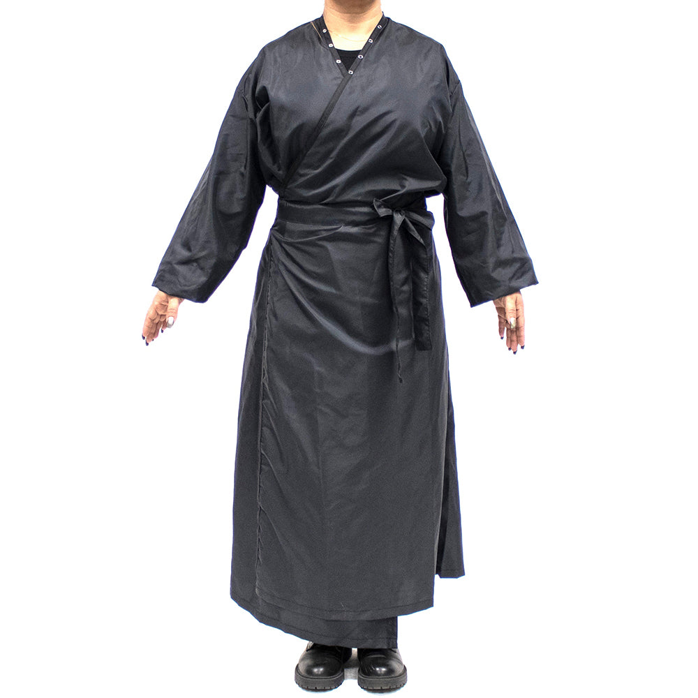 Long Gown For Full Body Wrap - Black