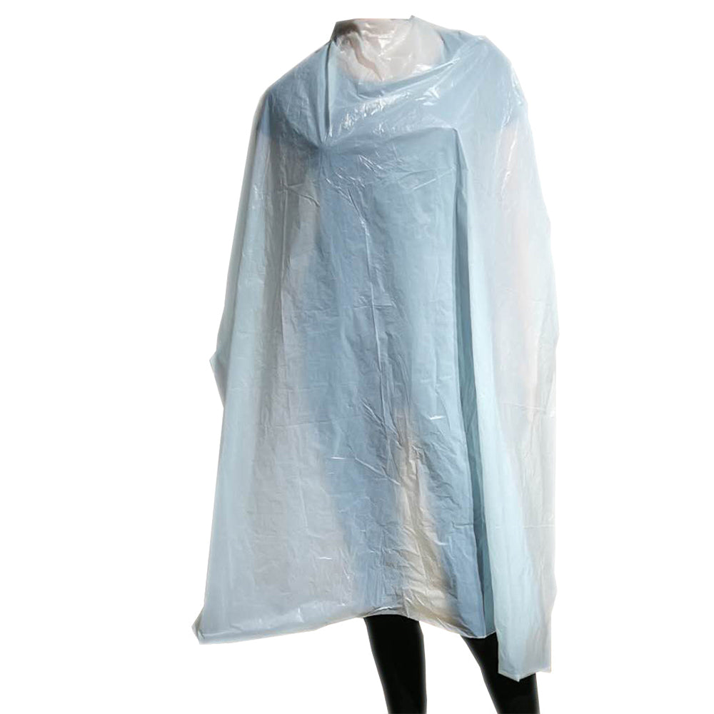 Heve ヘイブ Layer Cape Disposable Cape (Light Blue, Pack of 50): PPE Goods from HairArt