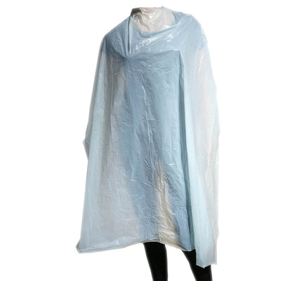 Disposable Cape (Light Blue, Pack of 50): PPE Goods from HairArt