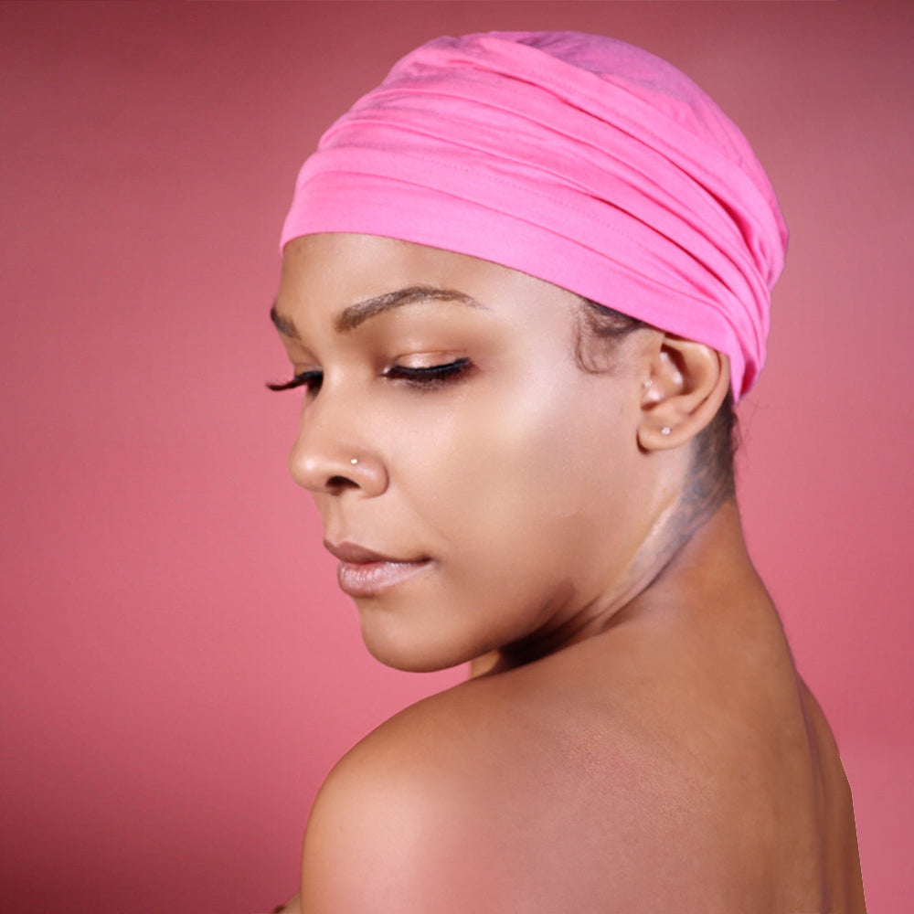 Bamboo Turban - Pink